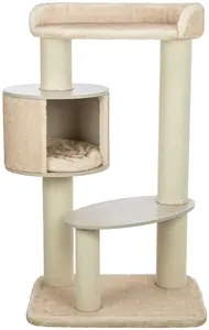 Cat scratching post Trixie TX-48152 freestanding, white, 560×780×1350 mm