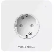 Wireless Plug Extender TECH-STEROWNIKI EX-G1 white — pass-through socket