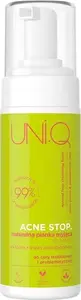 Sejas tīrīšanas putas UniQ Acne Stop 150 ml — pretaknes tīrīšanas putas