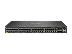 Коммутатор L3 управляемый HPE Aruba 6300F — 48× 1GbE PoE Class 4 RJ-45, 4× SFP56, 1U, 496 Гбит/с