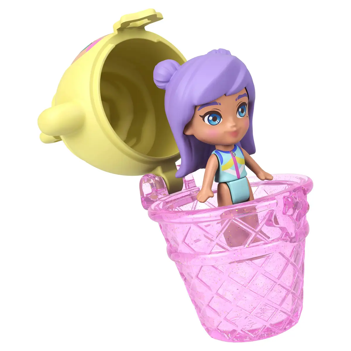 Polly Pocket Pineapple Monkey kompaktais komplekts — MATTEL Photo 3