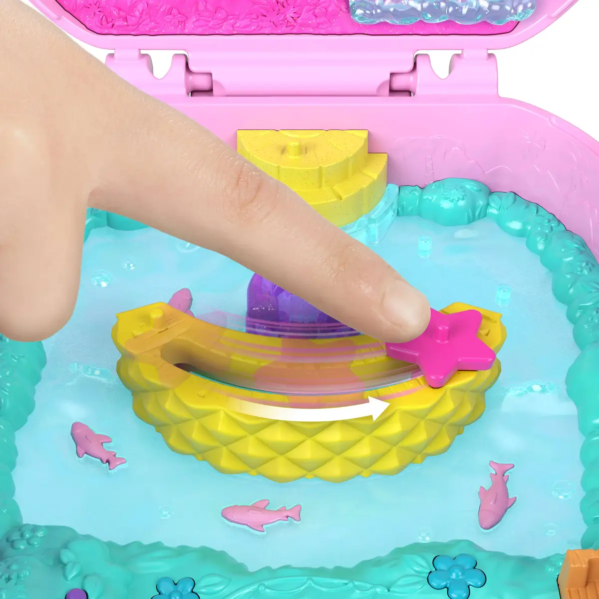 Polly Pocket Pineapple Monkey kompaktais komplekts — MATTEL Photo 4