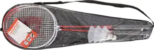 Badmintona komplekts DONNAY 6‑1 ar somu, sarkans