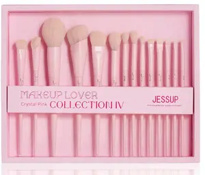 Набор кистей для макияжа No name Make Up Lover Collection IV T495 — 14 шт., для лица