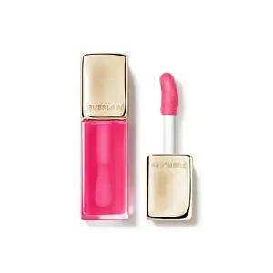 Lip Oil Guerlain KissKiss Bee Glow 458 Pop Rose Glow 9.5 ml — hydrating, nourishing, plumping