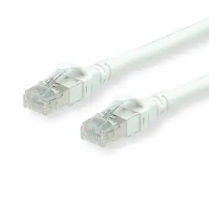 Tīkla patch-kabelis ROLINE Cat6a S/FTP (S-STP) balts 1,5 m RJ-45 10 Gbit/s