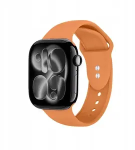 Ремешок Crong Crong Liquid для Apple Watch 38/40/41/42 мм, силиконовый, оранжевый