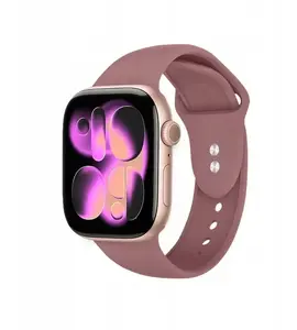Siksniņa Crong Liquid priekš Apple Watch 38/40/41/42 mm — dirty pink
