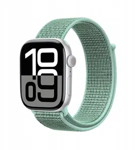 Спортивный нейлоновый ремешок Crong для Apple Watch 38/40/41/42 мм — Atlantic Green