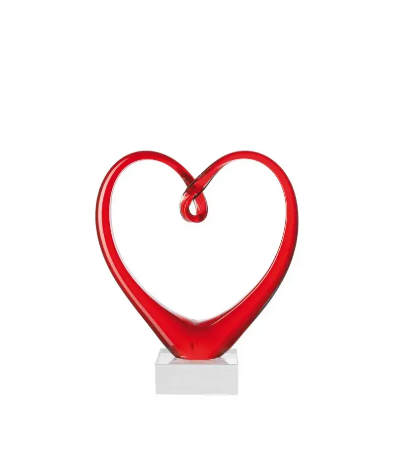 Стеклянная фигурка сердце LEONARDO L-090871 Photo 2