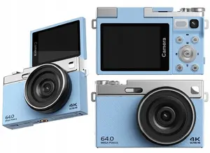 Digital camera Xrec C77 — 64 MP, 4K video, 16× zoom, 2.88" swivel LCD, blue