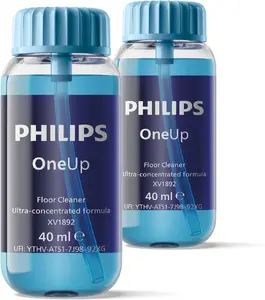 Floor cleaner Feda OneUp Ultra-Concentrated for stick vacuums, 40 ml, blue, 2-pack