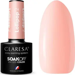 Nail polish hybrid Claresa LOLLIPOP 2 – 5 g, shade LOLLIPOP 2