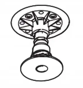 CERSANIT low shower tray legs NOGI DO BRODZIKA NISKIEGO TAKO