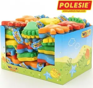Sand Moulds set Wader 58720 — plastic play sand moulds for children