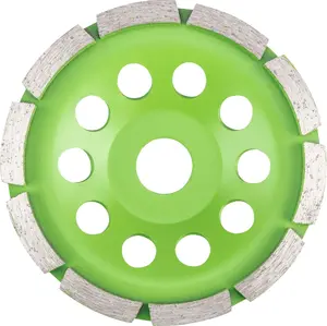 Dimanta slīpēšanas/griešanas disks Verto 125 x 22.2 x 5 mm, viens segments 61H434