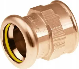 Gas threaded coupling KAN-therm 18 Rp1/2 (female) - copper