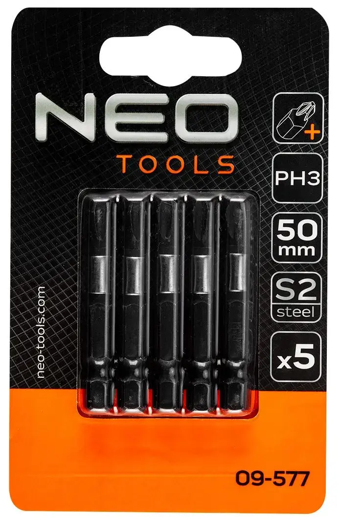 NEO tools 09-577 screwdriver bit PH3 50 mm Photo 4