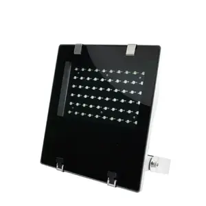 Wall/ceiling LED light Synergy21 92018 Black/Stainless steel 60 W IP65 60 LEDs 100–240 V 340×90×365 mm