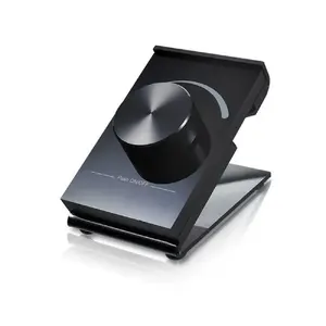 Dimmer Synergy21 S21-LED-SR000079 — external rotary dimmer, black, DC 3V, 86×86×32 mm