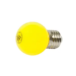 LED spuldze Synergy21 S21-LED-000731, 1 W, pamatne E27, dzeltena gaisma, 120° staru leņķis, 35 000 h mūžs