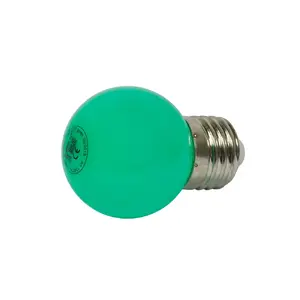 LED bulb Synergy21 S21-LED-000733, 1 W, E27 base, green light, 35,000 h lifetime, 120° beam