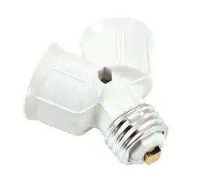 Bulb holder Synergy21 S21-LED-000355, E27 fitting, white, single pack