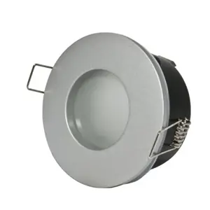 Встраиваемый светильник Synergy21 S21-LED-000726, цоколь GU10, круглый серебристый, LED, IP65