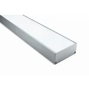 Profile light mount Synergy21 S21-LED-PR20124 — aluminium white, 75 mm x 2000 mm x 32 mm