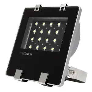 Wall/ceiling LED luminaire Synergy21 93155 Black/Grey, 20 W, IP65, 100–240 V, 220×75×240 mm, 20 LEDs