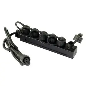 Apgaismojuma barošanas bloks Synergy21 S21-LED-L00060, LED draiveris, 12 V AC ieeja, IP67, melns