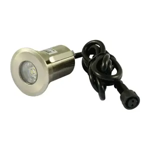 Recessed spotlight Synergy21 S21-LED-L00074, round, 1×LED 12V, 3000K, IP67, silver