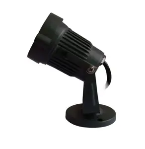 Outdoor spot lighting Synergy21 S21-LED-TOM01029, LED 3 W, metal housing, black, cord 2.5 m