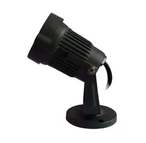 Outdoor spot lighting Synergy21 S21-LED-TOM01030, LED 3 W, metal housing, black, 230 V, 2.5 m cord