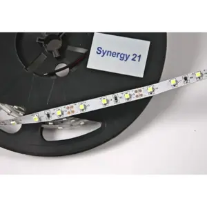 Universal LED strip light Synergy21 S21-LED-F00086 — 5000 mm, 12 V, neutral white, 300 LEDs, white