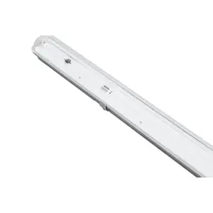 Apgaismes aksesuārs Synergy21 S21-LED-000990 — T8 pamatne, balts, IP55, iepakojumā 10 gab.