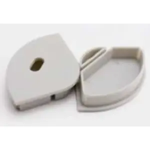 Synergy21 LED mounting profile connector S21-LED-PR20056 for U-profile, white, pack of 2