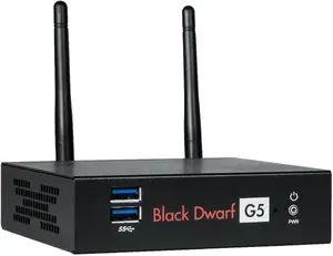 Сервис брандмауэра SecurePoint BlackDwarf — до 10 пользователей, пропускная способность 1.85 Гбит/с, VPN 0.31 Гбит/с, TLS 300 МБ/с, проводной и беспроводной