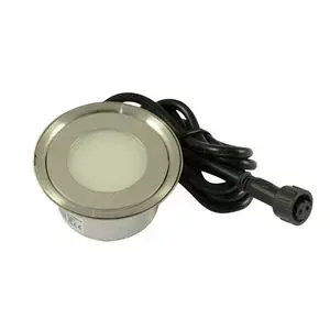 Outdoor ground lighting Synergy21 S21-LED-L00031, stainless steel, LED 0.5 W, 12 V, Ø60×29.5 mm