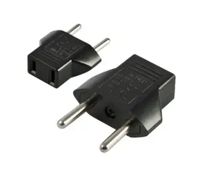 Power plug adapter Synergy21 S21-LED-000270 — Type D (UK), black, 100 g