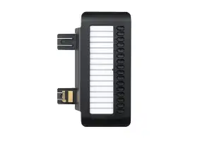 Клавишный модуль для телефона MITEL OpenScape Key Module 400 — чёрный, кнопочное управление, совместим с CP400