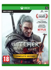 Видеоигра GAME The Witcher 3: Wild Hunt Complete Edition для Xbox Series X, ESRB M, PEGI 18