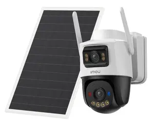 IP security camera kit IMOU AOV Dual 5MP+5MP — outdoor wireless turret, 3.6mm lens, 76° H × 41° V × 91° diagonal, 8x digital zoom, includes 128GB SD and SIM