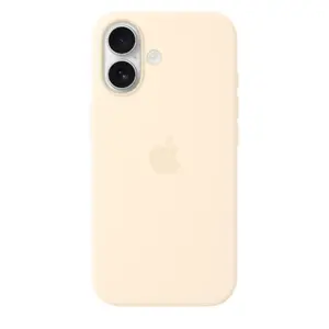 Silicone Case with MagSafe for Apple iPhone 17 — Vanilla, cover for 16 cm (6.3") screen