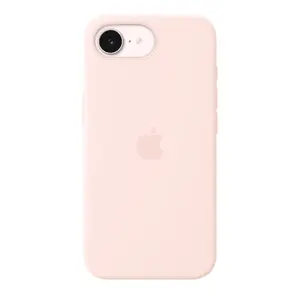 Silicone Case with MagSafe for iPhone 17e by Apple — Soft Pink, for 6.1" (15.5 cm) display