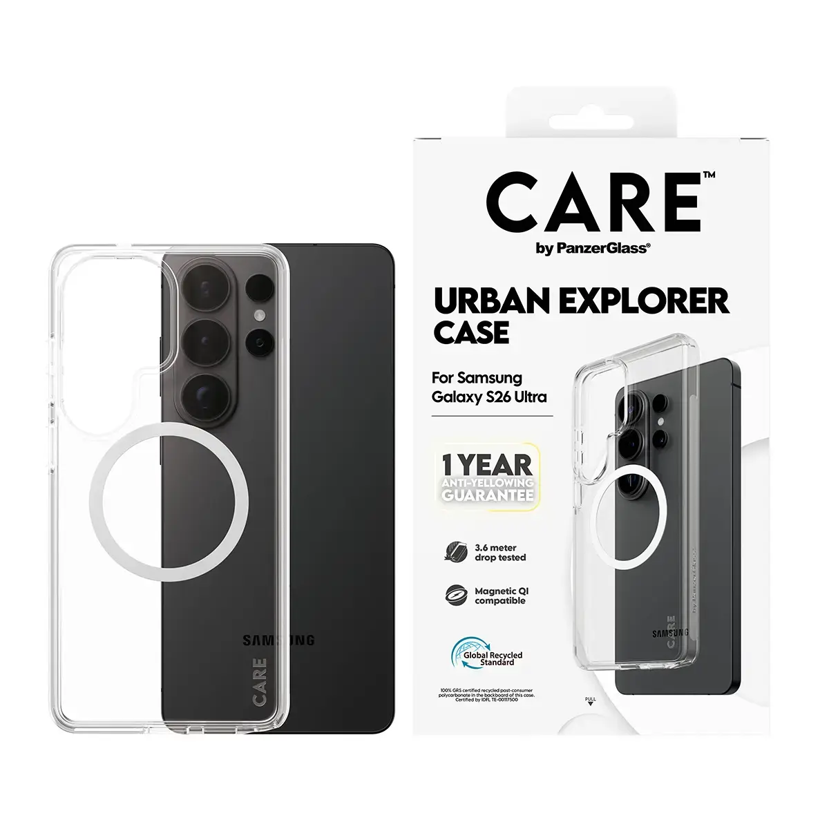 PanzerGlass CARE™ by Urban Explorer case for Galaxy S26 Ultra Photo 2