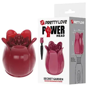 Massage Head attachment for Pretty Love Secret Garden Pink — accessory for personal massagers
