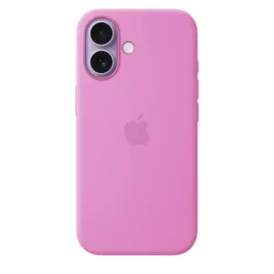 Silicone Case with MagSafe for Apple iPhone 17 — Lavender, Microfibre Lining, Fits 6.3"