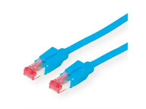 Сетевой кабель LEONI-KERPEN 21.08.9234 Cat6 S/FTP (S-STP) RJ-45—RJ-45 синий 2 м