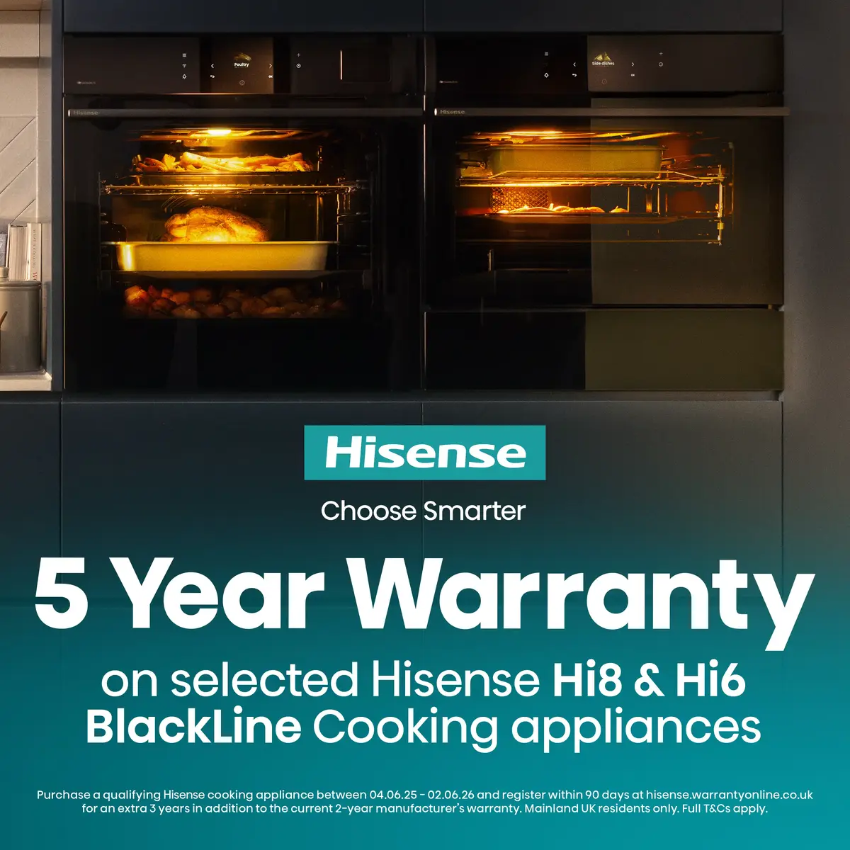 HISENSE BIM325GI63DBG built-in grill microwave Photo 3